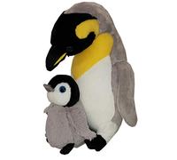 Heunec 501270 Misanimo Penguin with Baby, Multi-Coloured