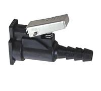 Heurofosh Fuel Line Connector 2129, 5/16 Inches Barb, Impact Nylon Material, Fits Johnson Evinrude Outboards with 8mm Fuel Line, Compatible with Ethanol Blended Fuels