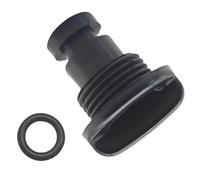 Heurofosh Water Flush Plug for Suzuki DF 25 30 60 70 90 100 115 140 Models, Black Plastic, OEM Parts 17913-99E12, 17913-99E11, 09280-13005