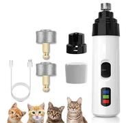 Heusom Silent Groom Pro, Groom Pro Nail Grinder, Low Noise USB Rechargeable Pet Clipper, All Pet Sizes and Nail Thicknesses, Suitable for Dogs and Cats (1Set)
