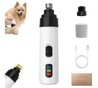 Heusom Silent Groom Pro Nail Grinder, Silent Groom Pro Nail Grinder, 2025 New Silent USB Rechargeable Pet Nail Grinder, Dog Nail Trimmers, Pet Paws Grooming Smoothing Tool (1 Set)