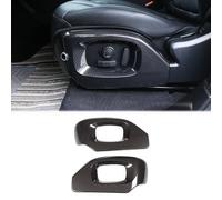 Heutamo Seat Side Frame Trim Cover Compatible with Land Rover Range Rover Sport 2014-2017,Range Rover Vogue 2014-2017,ABS 2Pcs Car Interior Trim Accessories (Carbon Fiber Pattern)
