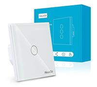HeuxGir Smart Light Switch, Wifi Wireless Smart Home Switch Work with Smart Life/Tuya App, Compatible with Alexa and Google Home 1-Way