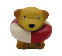 HEVEA Bath Buddy Puppy Toy - Interactive, Hygienic, Easy to Clean Kids Bath Toy, Made of 100% Natural Rubber, Safe Baby Bath Toy, Fun Bath Time Companion (Maggie)