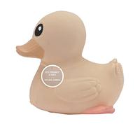 HEVEA Kawan Mini Rubber Duck - 100% Natural Rubber Baby Bath Toy - Eco Friendly, Perfect for Playing, Teething, and Bathing - Mold Free Bath Toys - Sand