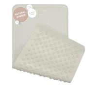 HEVEA Natural Rubber Big Bath Mat - Upcycled, Danish Design - Non Slip Bathtub Mat, 299 Suction Cups - Safe and Friendly Shower Mat for All Ages (Marble)