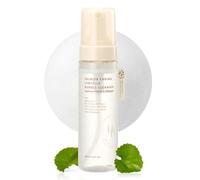 HEVEBLUE Salmon Caring Centella Bubble Cleanser 200ml | Salmon PDRN Cleansing Foam, Gentle Hydrating Facial Cleanser with Centella, Suitable for Sensitive Skin
