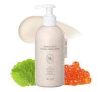 HEVEBLUE Salmon Fruity Centella Body Cream | 300ml | Salmon PDRN & Centella Body Moisturiser Lotion, Soothing, Hydrating & Smoothes Rough Skin Texture, Korean Skincare & Bodycare
