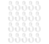 HEVSTIL 20Pcs Wind Proof Hanger Hook,Anti Slip Clothes Hangers from Drying Rack, Windproof Hook Hanger Buckle for Drying Rack Rod Closet Dividers for Hanging Clothes, 45mm