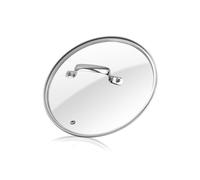 HEVSTIL Heavy-Duty Tempered Glass Lid,Tempered Glass Pot Lid, 8-inch