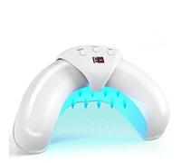 Hewelth Nail Fungus Light Hewelth Bioclear - Smart Fast-Dry Crescent UV/LED Nail Lamp with Anti-Darkening Dual Light Therapy, Auto Sensor, Telescopic U-Shape Design, 22 LEDs (White)