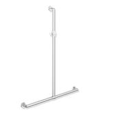 Hewi Bathroom handles System 900 with shower rail Chrome satin/Anthracite 900.35.400XA 92