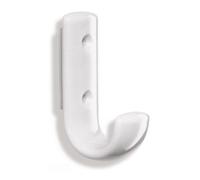 Hewi Coat rack 72 mm Serie 477 Signal white 477.90.060 98