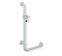 Hewi Grab Rail L-shaped Serie 801 with shower head holder 801.33.220 98