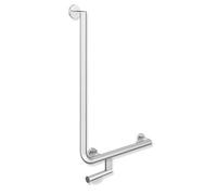 Hewi Grab Rail L-shaped System 900 Chrome satin 900.22.110XA