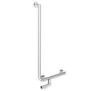 Hewi Grab Rail L-shaped System 900 Glossy Chrome 900.22.14640