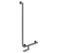Hewi Grab Rail L-shaped System 900 Matt dark grey pearl mica 900.22.14660 SC
