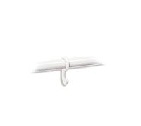 Hewi System 111 Hook for cloakroom rails Ruby Red 40.1710 33