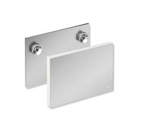 Hewi System 900 Mounting plate Chrome satin/Signal white 900.51.003XA 98
