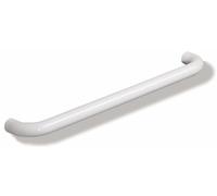 Hewi Wall Mounted Towel Rack Serie 477 angled bar without rosettes 570 mm Light Grey