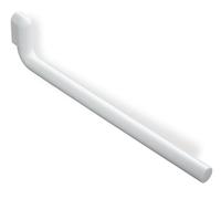 Hewi Wall Mounted Towel Rack Serie 477 with one cylindrical arm Ruby Red