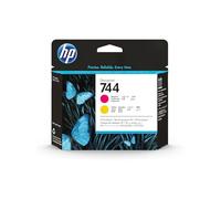 Original HP 744 Magenta and Yellow Printead Cartridge
