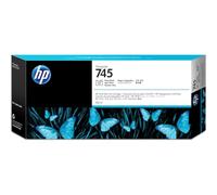HP F9K04A (745) Ink cartridge bright black, 300ml