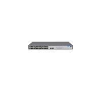 Hewlett Packard Enterprise 1420-24G-2SFP - network switches (IEEE 802.1p, IEEE 802.3, IEEE 802.3ab, IEEE 802.3az, IEEE 802.3u, Managed, L3, Gigabit Ethernet (10/100/1000), 1U, Grey)
