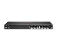 Hewlett Packard Enterprise Aruba 6100 24G 4SFP+ Managed L3 Gigabit Ethernet (10/100/1000) 1U Black