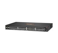 Hewlett Packard Enterprise Aruba 6100 48G 4SFP+ Managed L3 Gigabit Ethernet (10/100/1000) 1U Black