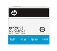 Hewlett Packard (HP) Office Paper Quickpack 2500 Sheets per Box No Wrap 80gsm A4 White - Ref HPF031 (1 Box)