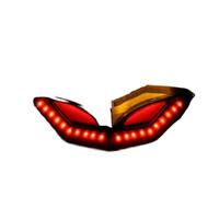 HEWPNGS For Ka&wasaki For Nin&ja 300 250 Motorcycle Accessories Tail Light Brake Turn Signal Integrated LED Rear Lamp Z250 Z300 2013-2018 Tails Brakes Lights