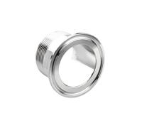 Hex 1/4 3/8 1/2 3/4 1 1-1/4 1-1/2 2 inch BSPT Male x 0.5 1.5 2inch Tri Clamp Connector Pipe(1/2 DN15 50.5-SS304)