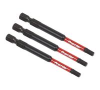Hex 4mm Impact Power Tool Bits 75mm - 3pc