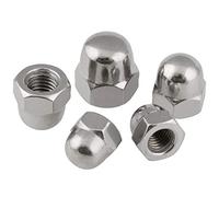 Hex Acorn Nut M3 M4 M5 M6 M8 M10-M24 304 Stainless Steel DIN1587 Hexagon Decorative Semicircle Cap Cover Nuts Dome Nuts DUO ER (Size : M16(1pcs))