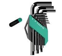 Hex Allen Key Wrench Folding Set - Cact & Tool for Home & Auto Repairs - Small & Lar Sizes, Perfect for Mechanics & DIY Enthusiasts