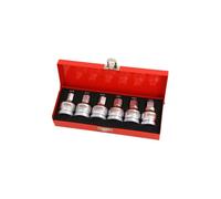 Neilsen CT1388 6pc 3/4in Drive Hex Bit Set - 14mm to 23mm Chrome Molybdenum for Impact Drivers and Wrenches