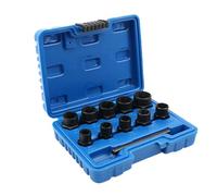 Hex Bolt Extractor - Heavy Duty Fast Nut Remover Set | Hex Head Stripped Bolts Extractor,for Equipment Maintenance Repair Appliance Mechanics Shops