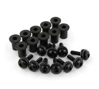 Hex Bolts And Nuts Set Compatible With Ducati 748 916 996 Motorcycle Windshield Bolts Kits Windscreen Screws Aluminum Set M4*16 10 Pcs Motoforti Screw Fairing For Bolt