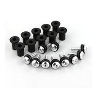 Hex Bolts And Nuts Set Compatible With Ducati 848 1098 1198 Motorcycle Windshield Bolts Kits Windscreen Screws Aluminum Set M4*16 10 Pcs Motorbike Screws Cowls