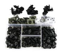 Hex Bolts And Nuts Set Compatible With For Ninja For 250R For ZZR250 For EX250 Motorcycle Aluminum Fairing For Bolt Kit Screws Motorcycle Fairing Fixing Screws