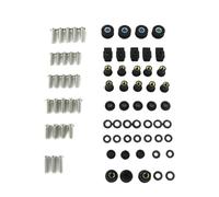 Hex Bolts And Nuts Set Compatible With For Ninja For ZX-9R 1998-2001 Motorcycle Complete Full Fairing Bolts Kit Cover Bolts Screws Nuts Clips Stainless Steel