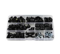 Hex Bolts And Nuts Set Compatible With For ZX6R For ZX-6RR 2003 2004 Complete Full Fairing Bolts Kit Clips For Speed Nuts Motorcycle Motorbike Fairing Kit