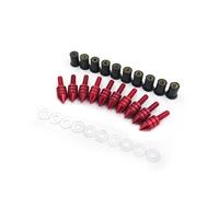 Hex Bolts And Nuts Set Compatible With Suzuki 10X General Parts Motorcycle Parts Windscreen Windshield Bolts Screw Kit Motorcycle Fairing Fixing Screws