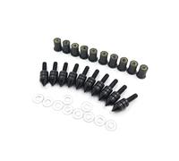 Hex Bolts And Nuts Set Compatible With Suzuki 10X General Parts Motorcycle Parts Windscreen Windshield Bolts Screw Kit Motorcycle Fairing Fixing Screws