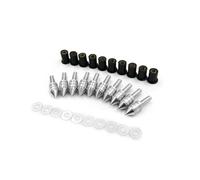 Hex Bolts And Nuts Set Compatible With Suzuki 10X General Parts Motorcycle Parts Windscreen Windshield Bolts Screw Kit Motorcycle Fairing Fixing Screws