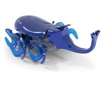 HEX BOTS, Autonomous Mechanic Insect Kids, Adjustable Robotic Rhino Beetle Figure, Robot Toys for Boys & Girls Ages 4 & Up, Blue (Spin Master 6071531)