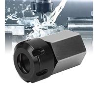 Hex Collet Chuck ER32UM, Carbon Steel CNC Lathe Tool Holder, High Strength with Long Service Life, Quick Clamping for CNC Machines, Silver Color, Accuracy 0.015mm, Replaces (YlwxzenithnMt-13)