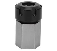 Hex Collet Chuck ER32UM, Carbon Steel CNC Lathe Tool Holder, Strength Optimised, Long Service Life, Quick Clamping for CNC Machines, Silver, Accuracy 0.015mm, Replaces YlwxzenithnMt-11