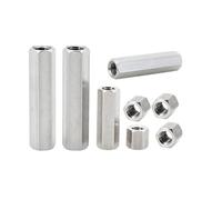 Hex Column Pillars 304 Stainless Steel Motherboard Standoffs Hexagonal Board Rack Spacing Screw Bolts Spacer M2 .5 M3 M4 M5 M6(35mm (5Pcs),M4)